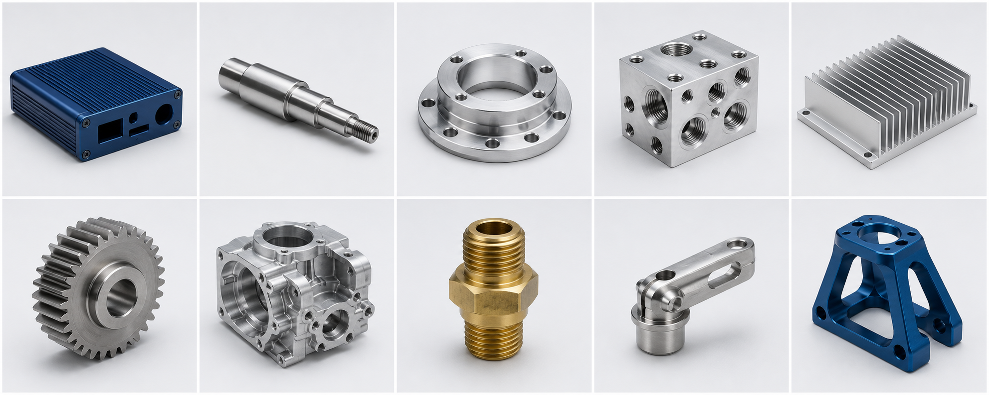 CNC machined and turned parts